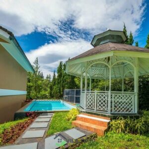 villa swis kota bunga puncak private pool