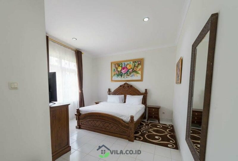 villa swis kota bunga puncak private pool