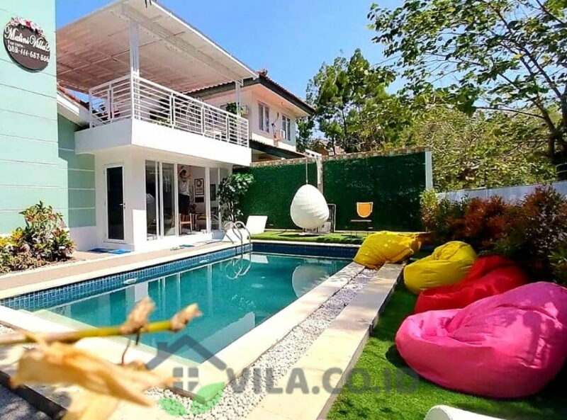 Villa MN Puncak 3 Bedrooms, Private Pool, Billiard & Karaoke