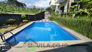 Villa RST4 Cisarua Puncak Fasilitas Kolam Renang Dan Billiard View Gunung