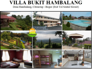 Villa Bukit Hambalang Sentul