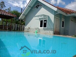 Villa Minimalis Kota Bunga 6 Kamar Private Pool